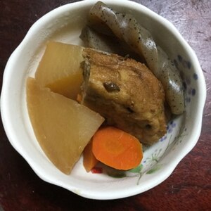 大根、がんも、こんにゃくのホッとする煮物